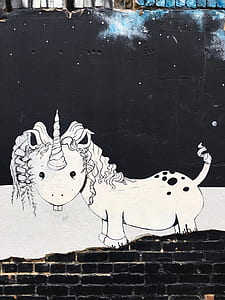 unicorn painted on the wall thumbnail