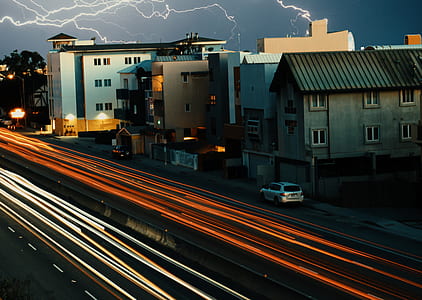 time lapsed of road lights thumbnail