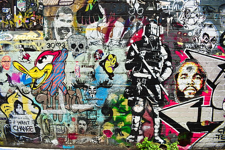 closeup photo of mural thumbnail
