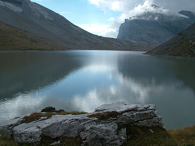 lake near mountains thumbnail