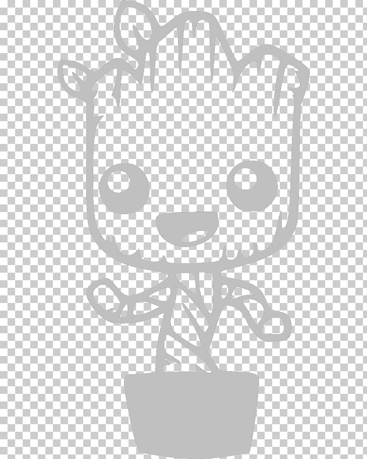 Baby Groot Wall decal Sticker, Baby groot, Marvel Baby Groot art PNG clipart