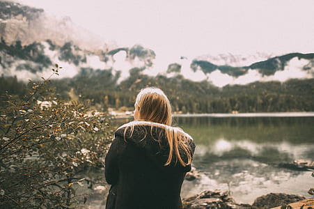 cold, landscape, nature, person thumbnail