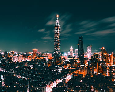 Empire State Building during night thumbnail