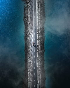 car traveling along bridge thumbnail