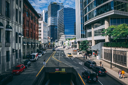 city, street, buildings, building thumbnail