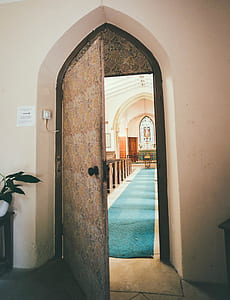 open brown door thumbnail