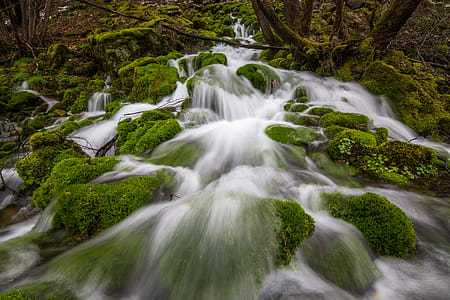 Time-lapse Photography of Water Fall thumbnail