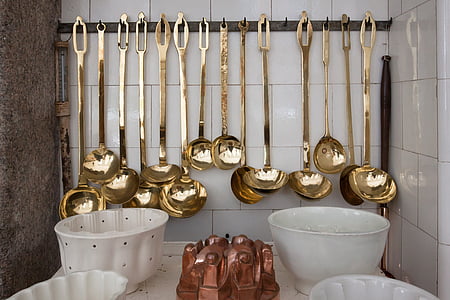 gold-colored cookware lot thumbnail