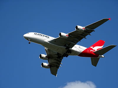 sky, flying, high, airplane thumbnail