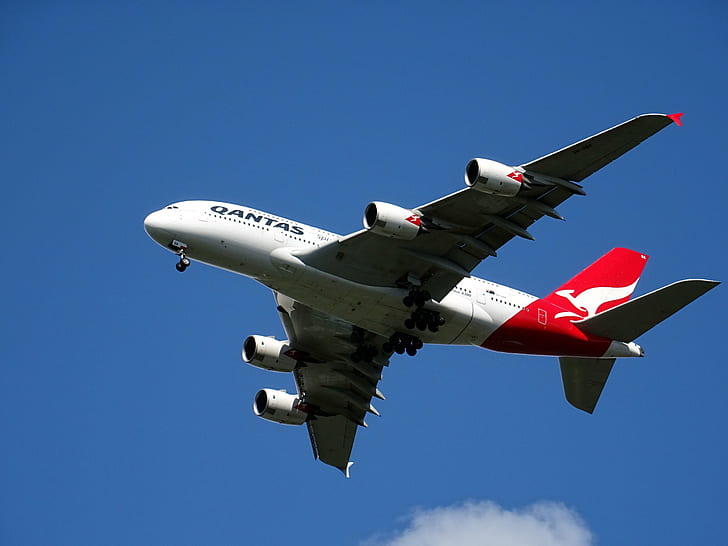 sky, flying, high, airplane