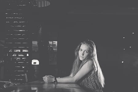 Woman Beside Desk thumbnail