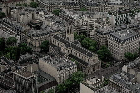 aerial photography of concrete buildings thumbnail