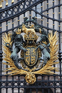 black and gold-colored steel gate thumbnail