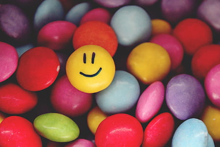 yellow smiley candy photography thumbnail