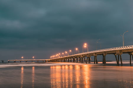 light, sea, city, dawn thumbnail