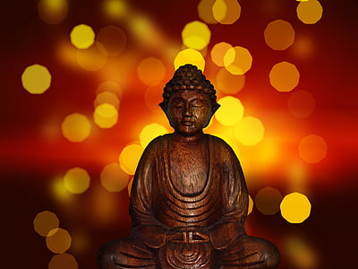 bokeh photography of Gautama Buddha thumbnail