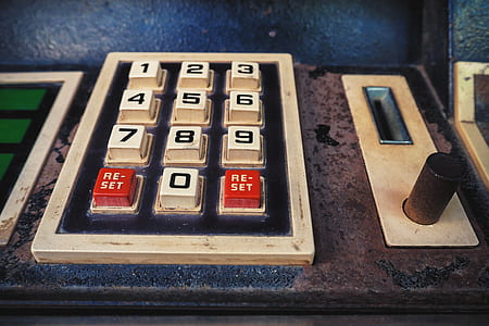 close up photo of number buttons thumbnail