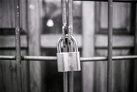 black-and-white, exit, metal, vintage thumbnail
