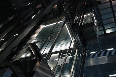 glass building with elevator thumbnail