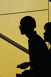 silhouette of two person thumbnail