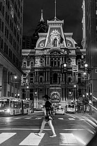 grayscale photo of building thumbnail