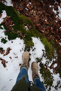 person on snow covered mountain thumbnail