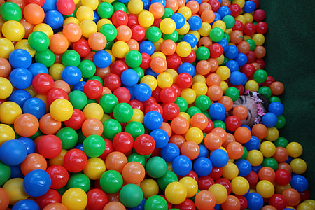 assorted-color toy ball lot thumbnail