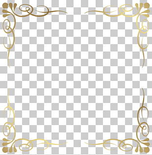 Frame , Transparent Decorative Frame Border , yellow floral frame PNG clipart