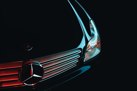 stainless steel Mercedes-Benz car grille thumbnail