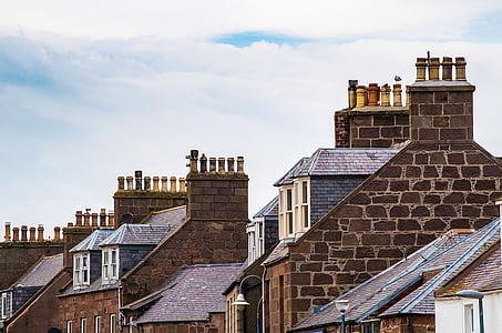 landscape photography of houses thumbnail