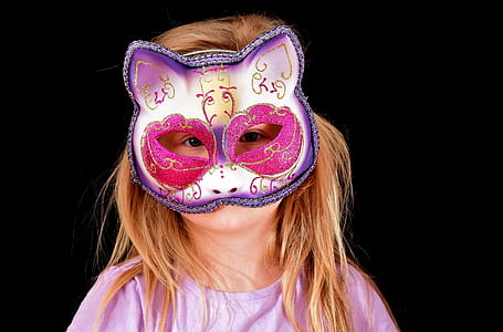 girl wearing pink and purple mask thumbnail