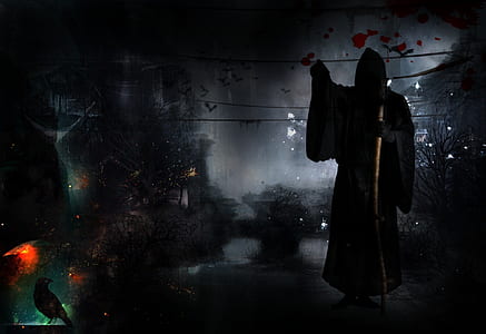black grim reaper painting thumbnail
