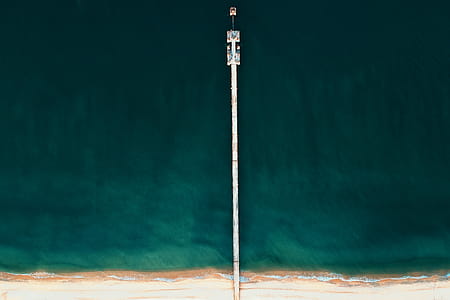 Aerial Photography of Dock thumbnail