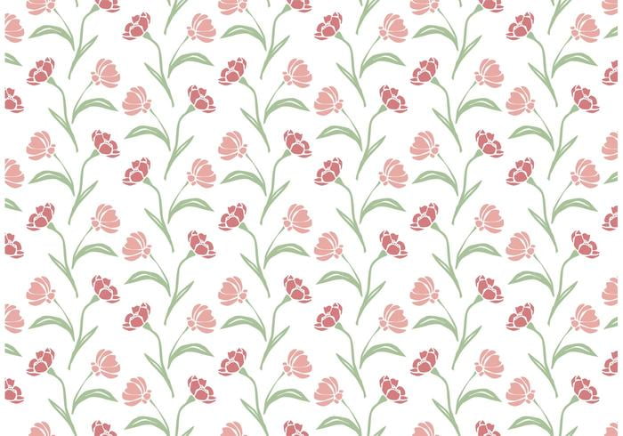 Wildflower Repeat Pattern ai file