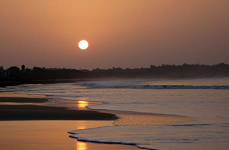 sunset over sea landscape photography thumbnail