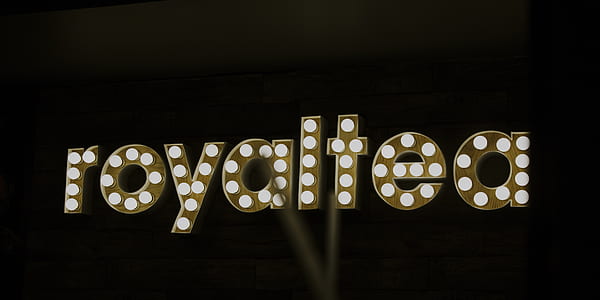 royaltea lighted signage thumbnail