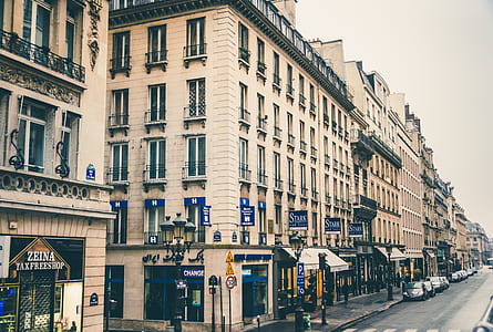 city, cars, landmark, street thumbnail