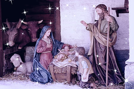 Nativity painting thumbnail