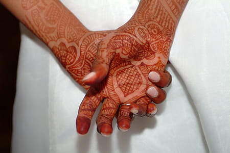 Close-up Photo of Person With Henna Tattoo thumbnail