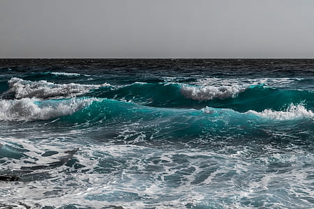 ocean waves at daytime thumbnail