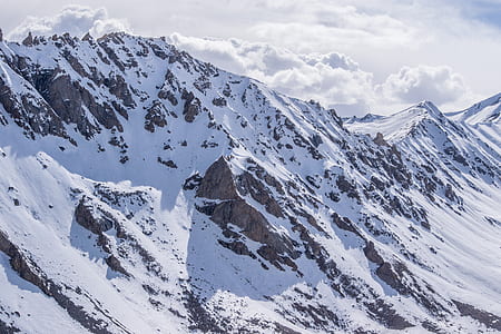 snow covered mountain range thumbnail