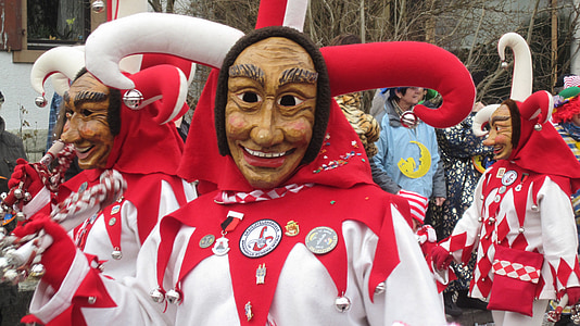 group of people having parade during daytime thumbnail