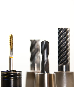 several drill bits thumbnail