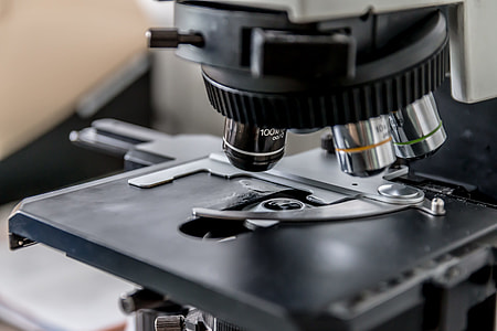 close-up photo of black microscope thumbnail