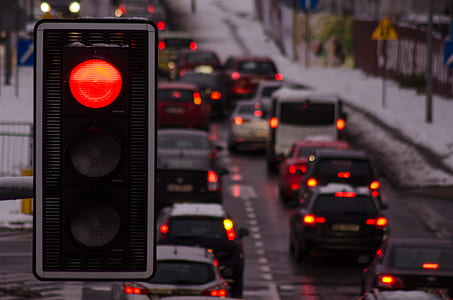 close-up photography of stop traffic light thumbnail