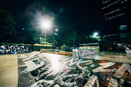 graffitis on ramp outdoor thumbnail