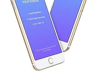 iPhone Templates for Magic Mirror sketch file sketch file