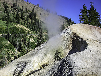 Thermal Vents at Sulfur Works at Lassen Volcanic National Park, California thumbnail