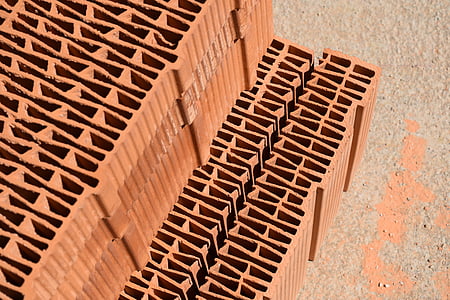 stack of brown hollow blocks thumbnail