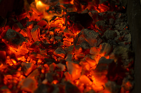 burning coal close-up photo thumbnail